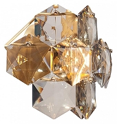 Бра Vitaluce V5286 V5286-8/1A цвет плафона/подвески Оранжевый, цвет арматуры Золото