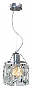 Подвесной светильник Vitaluce V5262 V5289-9/1S цвет плафона/подвески Прозрачный, цвет арматуры Хром-1
