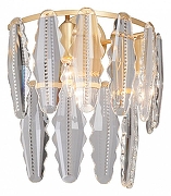 Накладной светильник Vitaluce V5296 V5296-8/3A цвет плафона/подвески Прозрачный, цвет арматуры Золото