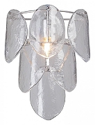 Накладной светильник Vitaluce V5314 V5314-9/1A цвет плафона/подвески Прозрачный, цвет арматуры Хром