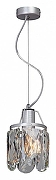 Подвесной светильник Vitaluce V5262 V5326-9/1S цвет плафона/подвески Прозрачный, цвет арматуры Хром-1