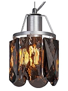 Подвесной светильник Vitaluce V5276 V5328-9/1S цвет плафона/подвески Серый, цвет арматуры Хром