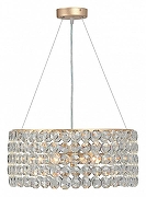 Подвесной светильник Vitaluce V5329 V5329-8/6S цвет плафона/подвески Прозрачный, цвет арматуры Золото-3