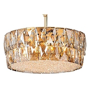 Подвесной светильник Vitaluce V5350 V5350-8/8 цвет плафона/подвески Оранжевый, цвет арматуры Золото