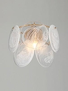 Накладной светильник Vitaluce V5828 V5828-8/1A цвет плафона/подвески Белый, цвет арматуры Золото-4