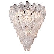 Подвесной светильник Vitaluce V5844 V5844-7/10 цвет плафона/подвески Прозрачный, цвет арматуры Черный