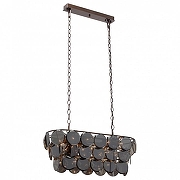 Подвесной светильник Vitaluce V5850 V5850-7/18 цвет плафона/подвески Черный, цвет арматуры Черный-1