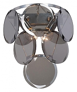 Накладной светильник Vitaluce V5850 V5850-9/2A цвет плафона/подвески Серый, цвет арматуры Хром