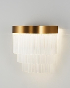 Накладной светильник Moderli Briol V6081-WL цвет плафона/подвески Прозрачный, цвет арматуры Латунь-5