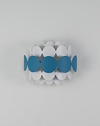 Накладной светильник Moderli Enya V8001-2W цвет плафона/подвески Белый, Голубой, цвет арматуры Белый-2