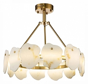 Светильник на штанге Moderli Square V8090-PL цвет плафона/подвески Белый, цвет арматуры Латунь-1