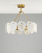 Светильник на штанге Moderli Square V8090-PL цвет плафона/подвески Белый, цвет арматуры Латунь-2