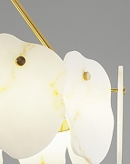 Светильник на штанге Moderli Square V8090-PL цвет плафона/подвески Белый, цвет арматуры Латунь-6