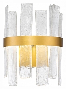 Накладной светильник Moderli Lima V9001-WL цвет плафона/подвески Прозрачный, цвет арматуры Латунь-1