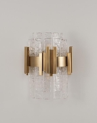 Накладной светильник Moderli Stasy V9011-2W цвет плафона/подвески Латунь, Прозрачный, цвет арматуры Латунь-2