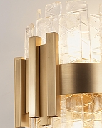 Накладной светильник Moderli Stasy V9011-2W цвет плафона/подвески Латунь, Прозрачный, цвет арматуры Латунь-6