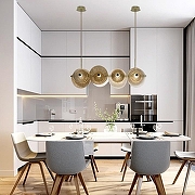 Подвесной светильник Imperiumloft Varsel VARSEL01 цвет плафона/подвески Золото, цвет арматуры Золото-7