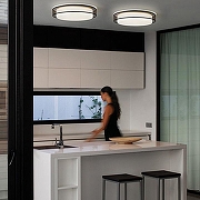 Накладной светильник Imperiumloft VEDUM VEDUM01 цвет плафона/подвески Белый, цвет арматуры Черный-6