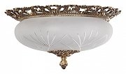 Накладной светильник Arti Lampadari Venezia Venezia E 1.13.38 G цвет плафона/подвески Белый, цвет арматуры Золото