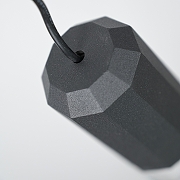 Подвесной светильник Imperiumloft Via Wireflow polyhedral Via01 цвет плафона/подвески Прозрачный, цвет арматуры Черный-3