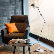 Торшер Imperiumloft VIKNING VIKNING01 цвет плафона/подвески Белый, цвет арматуры Белый-1