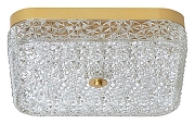 Накладной светильник Arti Lampadari Viro Viro L 1.13.36x36 G цвет плафона/подвески Прозрачный, цвет арматуры Золото