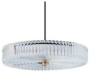 Подвесной светильник Arti Lampadari Viro Viro L 1.5.28 G цвет плафона/подвески Прозрачный, цвет арматуры Золото