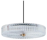 Подвесной светильник Arti Lampadari Viro Viro L 1.5.45 G цвет плафона/подвески Прозрачный, цвет арматуры Золото