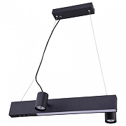 Подвесной светильник Vele Luce Chela VL10142P02 цвет плафона/подвески Черный, цвет арматуры Черный-1