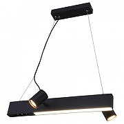 Подвесной светильник Vele Luce Chela VL10142P02 цвет плафона/подвески Черный, цвет арматуры Черный-2