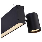 Подвесной светильник Vele Luce Chela VL10142P02 цвет плафона/подвески Черный, цвет арматуры Черный-3