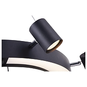 Подвесной светильник Vele Luce Octopus VL10152P06 цвет плафона/подвески Черный, цвет арматуры Черный-3