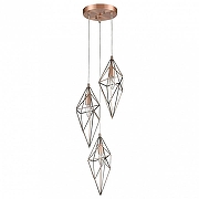 Подвесной светильник Vele Luce Tenero VL1544P03 цвет плафона/подвески Медь, цвет арматуры Медь