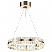 Подвесной светильник Vele Luce Faccia VL1694P01 цвет плафона/подвески Прозрачный, цвет арматуры Золото-1