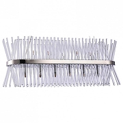 Подвесной светильник Vele Luce Emile VL3063P11 цвет плафона/подвески Прозрачный, цвет арматуры Хром