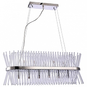 Подвесной светильник Vele Luce Emile VL3063P11 цвет плафона/подвески Прозрачный, цвет арматуры Хром-1