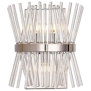 Накладной светильник Vele Luce Emile VL3063W03 цвет плафона/подвески Прозрачный, цвет арматуры Хром-1