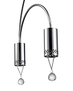 Подвесной светильник Vele Luce Pioggia VL4283P03 цвет плафона/подвески Прозрачный, Хром, цвет арматуры Хром-3