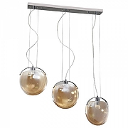 Подвесной светильник Vele Luce Dialma VL5183P23 цвет плафона/подвески Оранжевый, цвет арматуры Хром