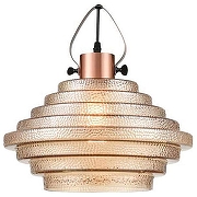 Подвесной светильник Vele Luce Genio VL5404P21 цвет плафона/подвески Оранжевый, цвет арматуры Золото