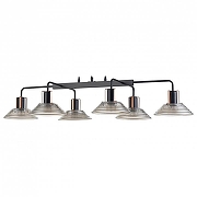 Подвесной светильник Vele Luce Intrigo VL5822P06 цвет плафона/подвески Оранжевый, цвет арматуры Черный