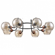 Подвесной светильник Vele Luce Imelda VL5832P08 цвет плафона/подвески Оранжевый, цвет арматуры Черный