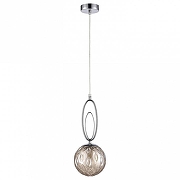 Подвесной светильник Vele Luce Phlox VL5853P01 цвет плафона/подвески Оранжевый, цвет арматуры Хром-1