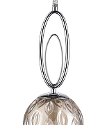 Подвесной светильник Vele Luce Phlox VL5853P01 цвет плафона/подвески Оранжевый, цвет арматуры Хром-3