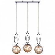 Подвесной светильник Vele Luce Phlox VL5853P03 цвет плафона/подвески Оранжевый, цвет арматуры Хром-1