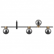 Подвесной светильник Vele Luce Ideale VL5872P24 цвет плафона/подвески Светло-серый, цвет арматуры Черный