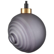 Подвесной светильник Vele Luce Capriccio VL5882P01 цвет плафона/подвески Светло-серый, цвет арматуры Черный