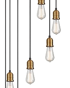 Подвесной светильник Vele Luce Tenuto VL6532P07 цвет Черный-3