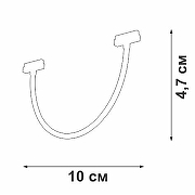 Подвесной светильник Vitaluce VT0200048 VT0200048-01 цвет плафона/подвески Белый, цвет арматуры Черный-4