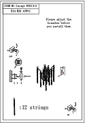 Накладной светильник iLamp Savage W8813-2 GD цвет плафона/подвески Прозрачный, цвет арматуры Золото-2